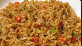 Jatah makan mie instan sebulan sekali