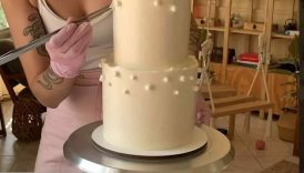 Fifteen 💖 #cake #buttercream #cakedecorating