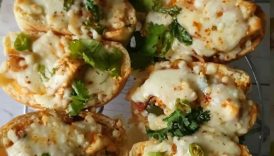 Half Moon Paneer Sandwich