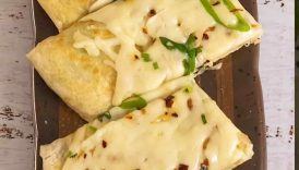 Cheesy Tortilla Omelette, its delicious