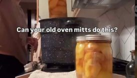 Game changer for canning🙌🏻 I’ve been using silicone oven gloves for about a year now and will
