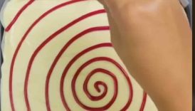 Delicious Red Velvet Brownies 🍰😋| How To Make Brownies | Hoopla Recipes #shortsfeed #browniesviral