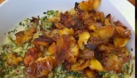 Ultimate Crispy Smashed Potato Salad
