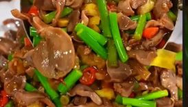#sour and Spicy Chicken gizzards