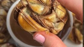 Nutella Pastry Knots 3 ingredients! Easy Recipe #easyrecipe #cake #shorts