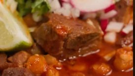 Instant Pozole Rojo Recipe Red Pork Pozole #shorts