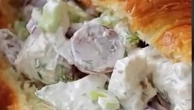 Easy Chicken Salad Recipe #shorts