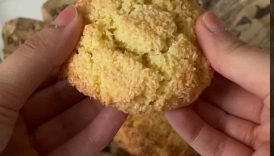 Easy coconut cookies recipe! 🥥🍪 #baking #recipe #cookies #coconut onut