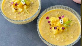 Easy Mango Chia Pudding #easy #recipe #healthy #oats #dessert #yt #ytshorts #shorts #shortsfeed #art