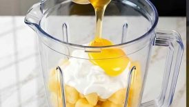 🍍 Pineapple Yogurt Ice Cream