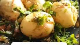 Spicy Egg Thecha Recipe