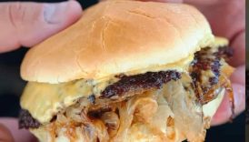 The George Motz Onion Burger!