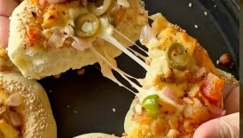 Mini Malai Paneer Pizza