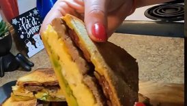 Breakfast Sandwich!😋 #breakfast #sandwich