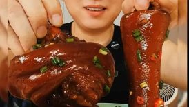 Asmr Delicious pork eating 🐖😋. #mukbang #asmr #shortsfeed #shorts#short#@chinesfood9696