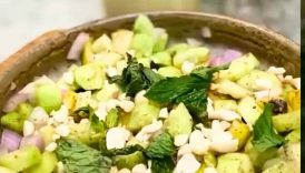 This Cucumber Raw Mango Salad is Summer’s Freshest Bite! #shorts