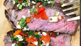 How do you prefer your steak? #steak #chimichurri #shorts #youtubeshorts