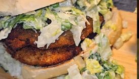 Crispy Chicken Caesar Sandwich #caesar #sandwich #parati #recipe #dinner
