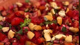 10-min High Protein Sprouted Moong Salad #Shorts #weightloss