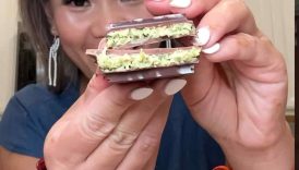 Viral Dubai Pistachio Bar #chocolatebat #sweetrecipe