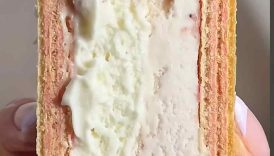Who else ate these wafers growing up 🥹💖?! Tutorial coming soon! #icecream #icecreansandwich