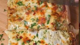 cheesy garlic bread 🍞😍 #recipe #foodfusionrecipe #food #foodfusion