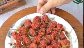 Homemade Manchurian😋 | 10-minutes Manchurian Recipe🤩 #shorts #trending #manchurian