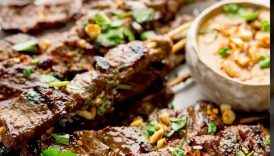 Grilled Beef Satay