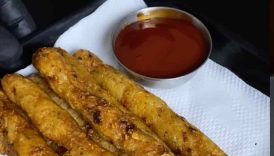 Crispy Grated Potato Sticks 😍 Crunchy Potato Snack #shorts