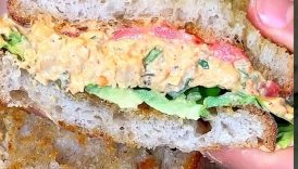 10 Minute Chickpea “Tuna” Sandwich 🥪 High Protein Vegan Lunch