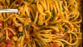 Roasted Tomato & Chickpea Pasta 🍅✨ | Easy Vegan Recipe for Ultimate Flavor!