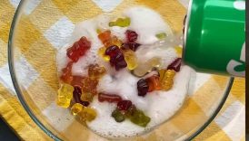 ASMR Frozen Gummy Bears #gummy #candy #food
