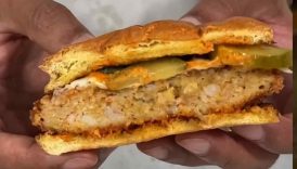 Quick And EASY Cajun Shrimp Burger #Shorts