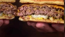Is the George Motz Burger the Perfect burger?! #shorts