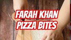 Farah Khan Pizza Bites Recipe
