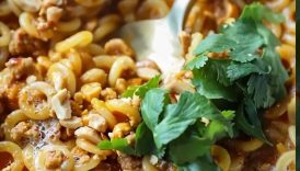 Curry Turkey Coconut Spaghetti-O’s