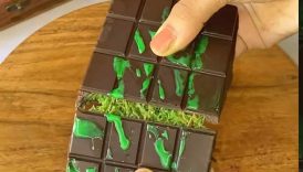 Dubai Viral Kunafa Chocolate🍫😋 | Kunafa Chocolate At Home🤩 #shorts #trending #kunafachocolate