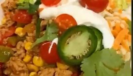 Ground Turkey Burrito Bowls