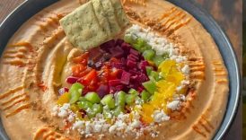 How to Make Roasted Bell Pepper Hummus #recipe #easy #healthy #hummusrecipe #foodie #yt #shorts #art