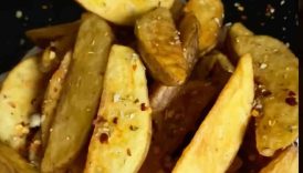 🔥 Crunchy Potato Wedges | Crispy Potato Fries #shorts