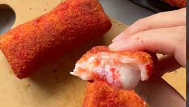 Risol Strawberry Cheese 🍓🧀 #shorts