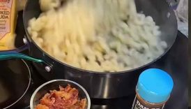 The Perfect Lobster Mac 🔥🔥#youtubeshorts