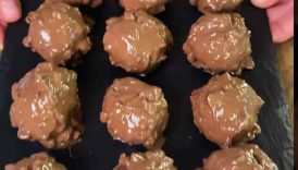 Homemade Ferrero Rocher