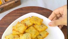 Viral Potato Square From Leftover Rice😋 | Easy Leftover Rice hacks Recipe🤩 #shorts #trending