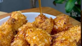 Crispy Chicken Tenders with Hot Honey