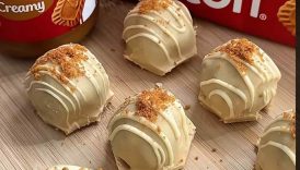 Lotus biscoff truffles #easyrecipe #cake #shorts