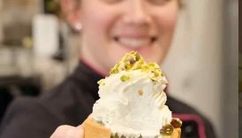 Behind the Scenes: Pistachio & White Chocolate Tart by Abi 💚