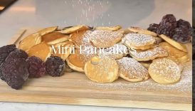 Mini Pancakes🥞 #easyrecipe #cake #shorts