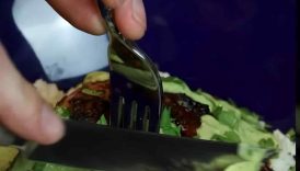 Roasted rotisserie chicken with cilantro lime rice and jalapeño cream sauce #recipe @rotoq360