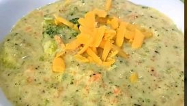 20 Minute Broccoli Cheese Soup